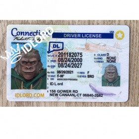 Connecticut scannable card