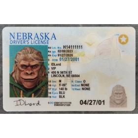 Nebraska scannable card