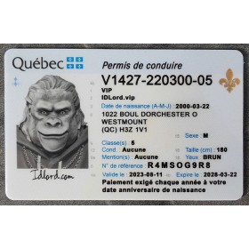 Québec scannable card